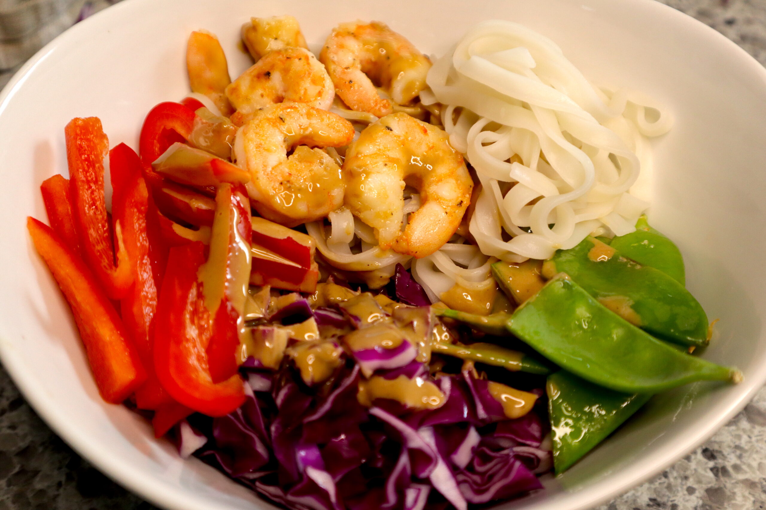Shrimp and Rice Noodle Salad - The Evolving Cookbook